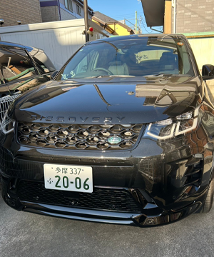 Pioneer Monkeysが用意する代車の一例（輸入SUV）